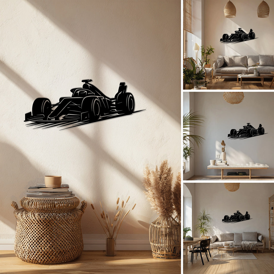 فيلوسيتي شادو – سباقات الفورمولا واحد فن جداري معدني