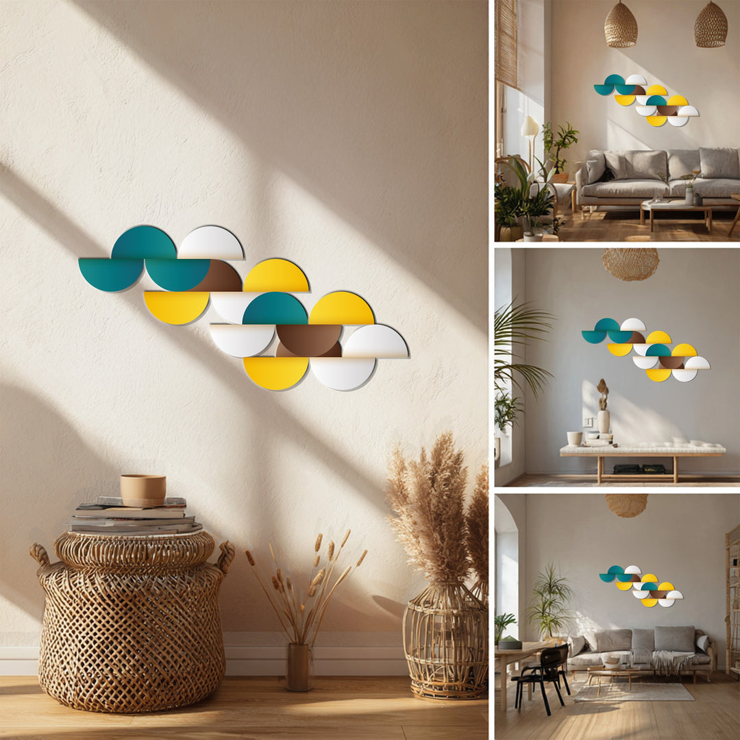 Minimalist abstract wall art design for modern interiors