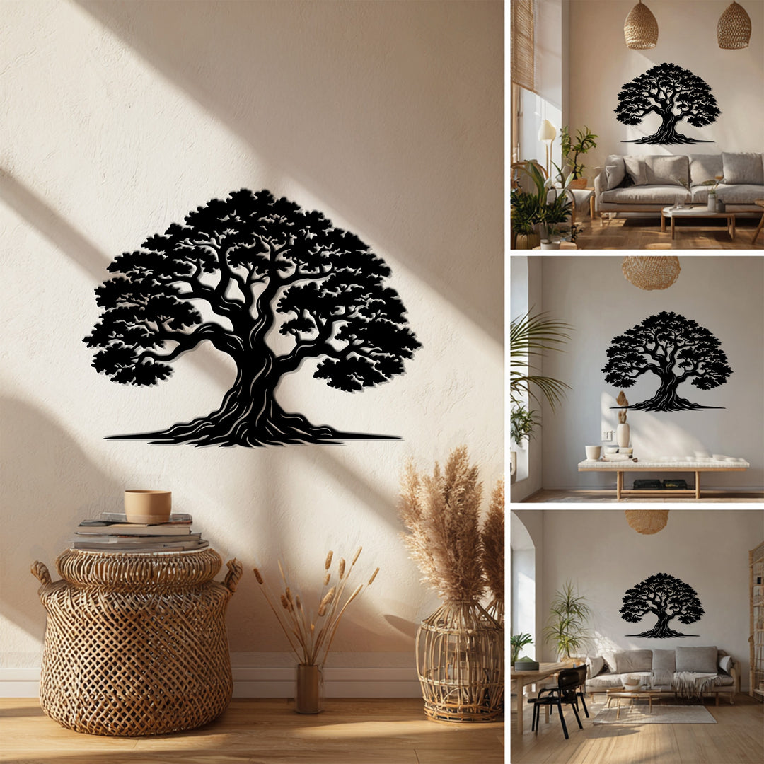 Eternal Roots – Tree of Life Metal Wall Art