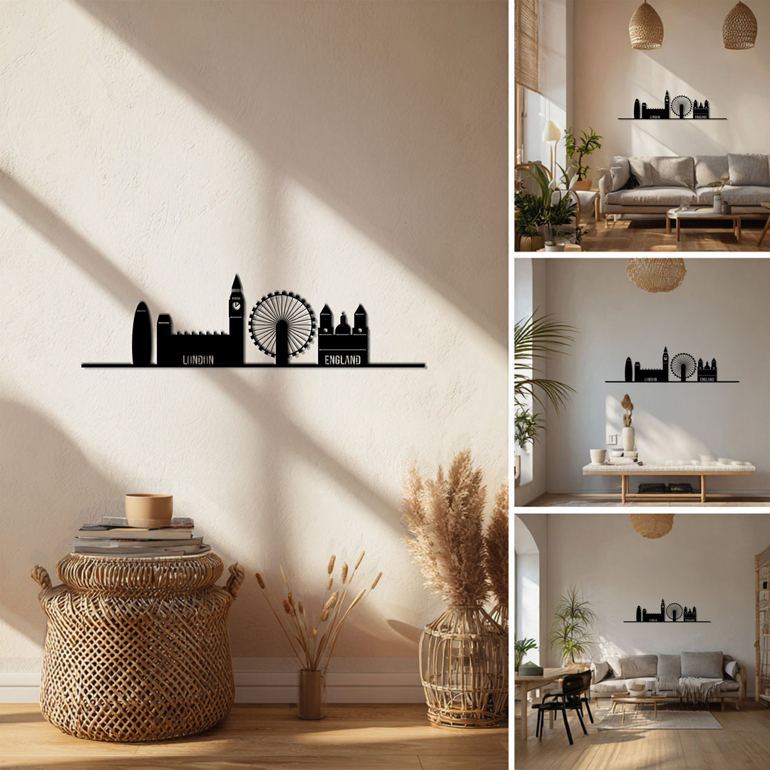 Western-Cowboy-Silhouette – Pferd & Rodeo Metall Wandbilder