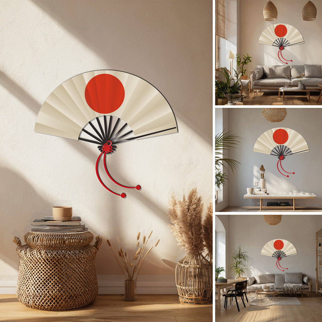 modern japanese metal wall decor