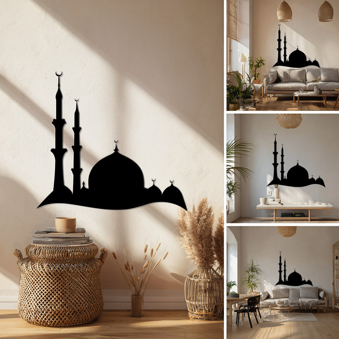 Western-Cowboy-Silhouette – Pferd & Rodeo Metall Wandbilder