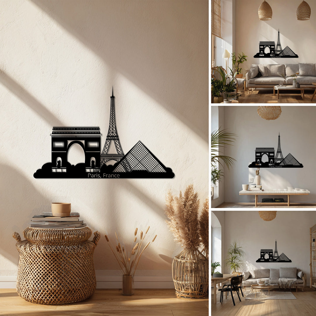 Western-Cowboy-Silhouette – Pferd & Rodeo Metall Wandbilder