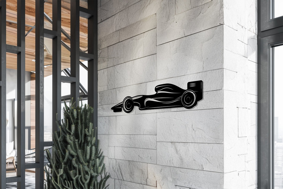 فيلوسيتي درايف - سيارة سباق فورمولا فن جداري معدني