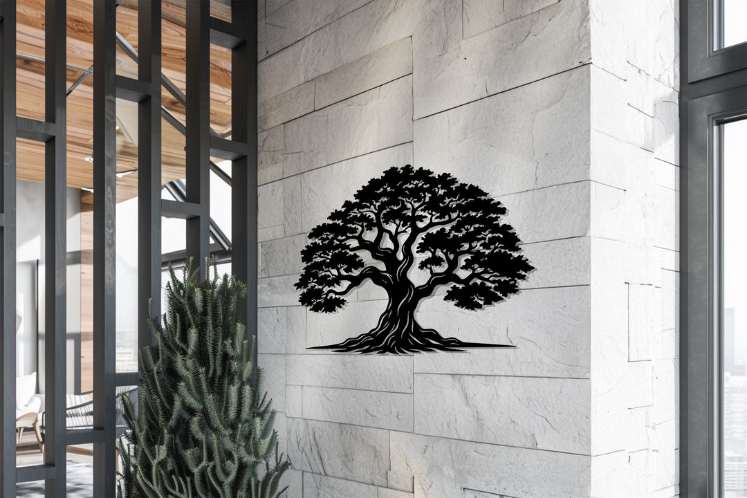 Eternal Roots – Tree of Life Metal Wall Art