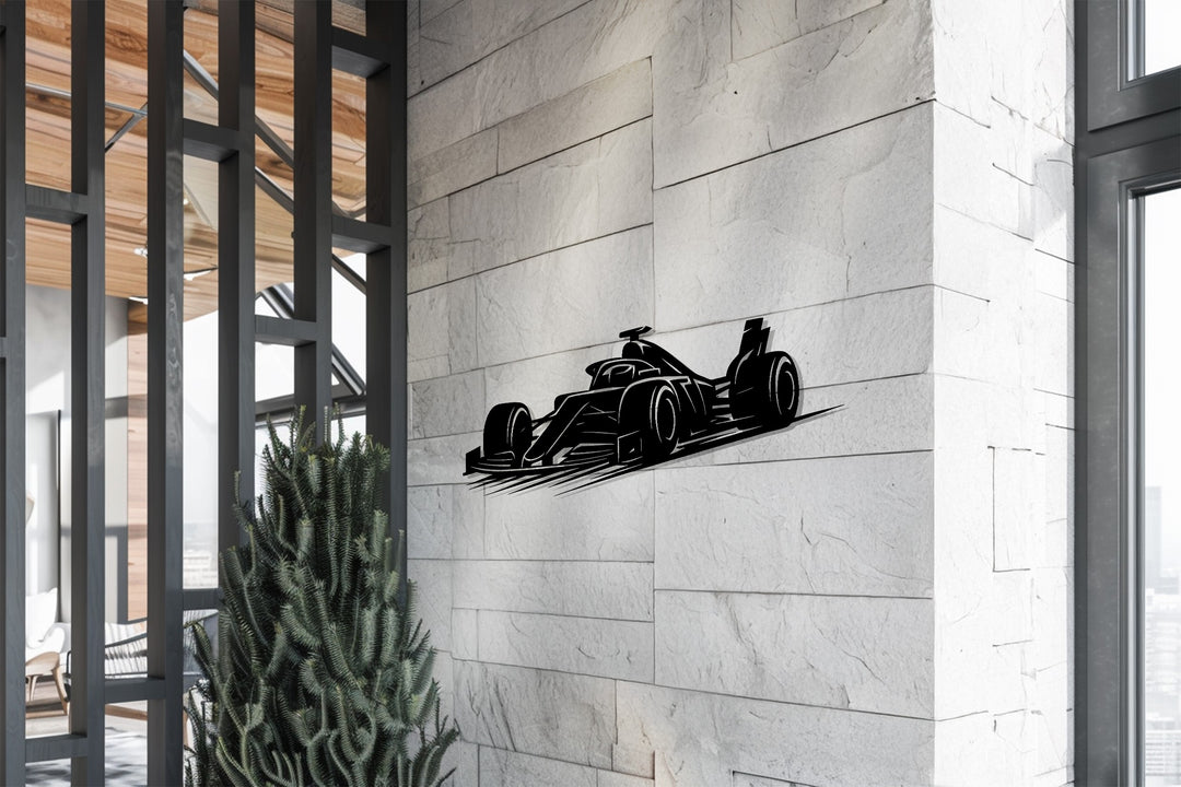 فيلوسيتي شادو – سباقات الفورمولا واحد فن جداري معدني
