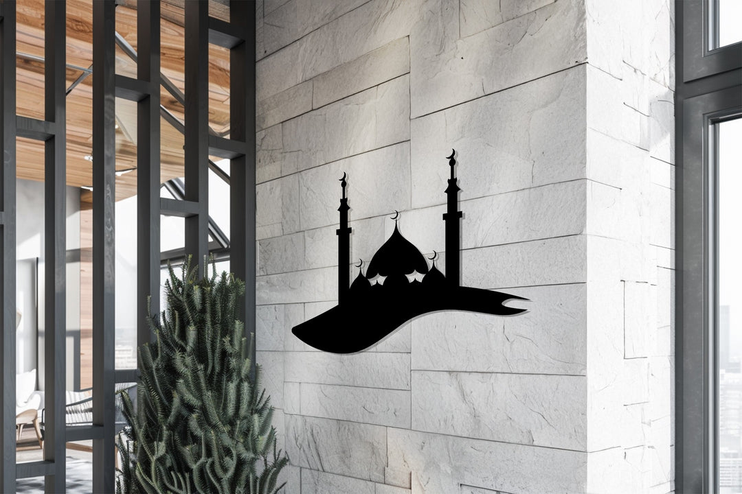 Western-Cowboy-Silhouette – Pferd & Rodeo Metall Wandbilder