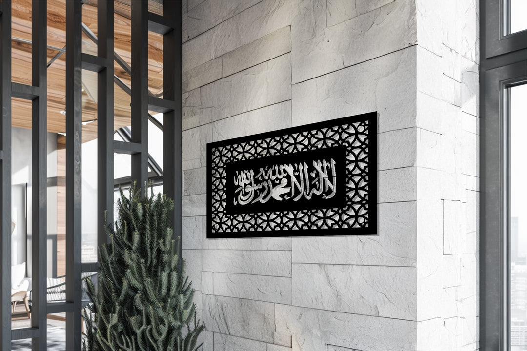 Western-Cowboy-Silhouette – Pferd & Rodeo Metall Wandbilder