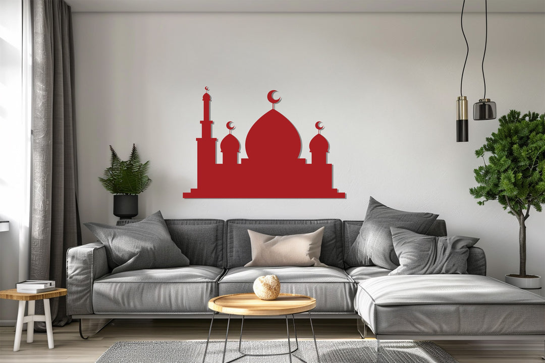 Islamic architectural metal wall decoration