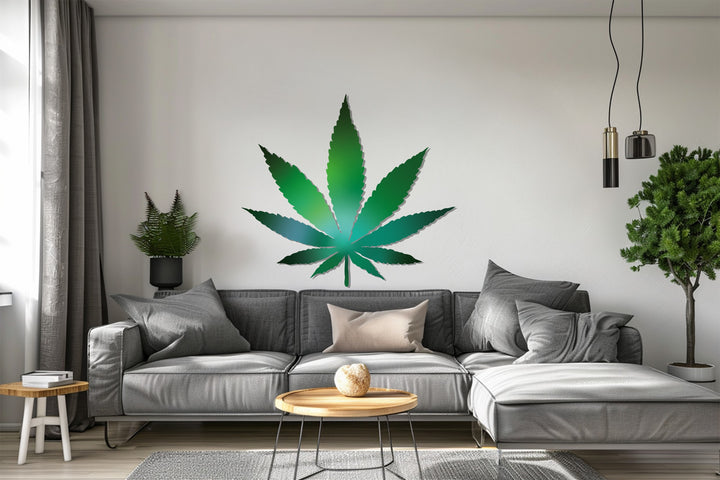 botanical metal wall decor