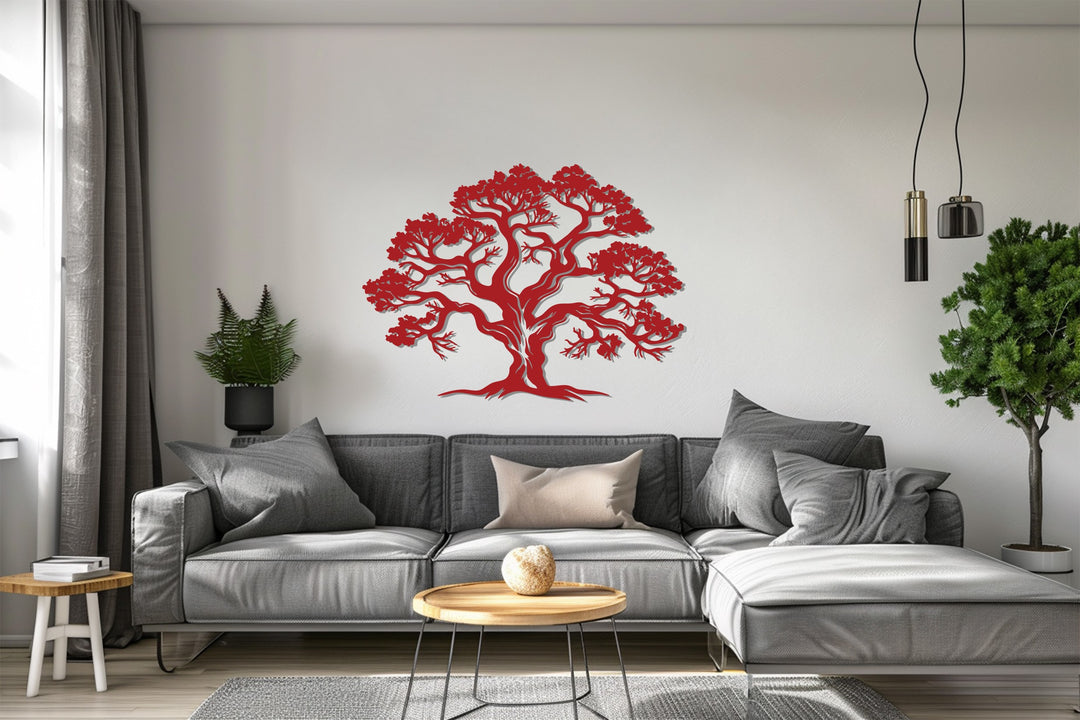 Majestic Tree of Life – Nature Metal Wall Art