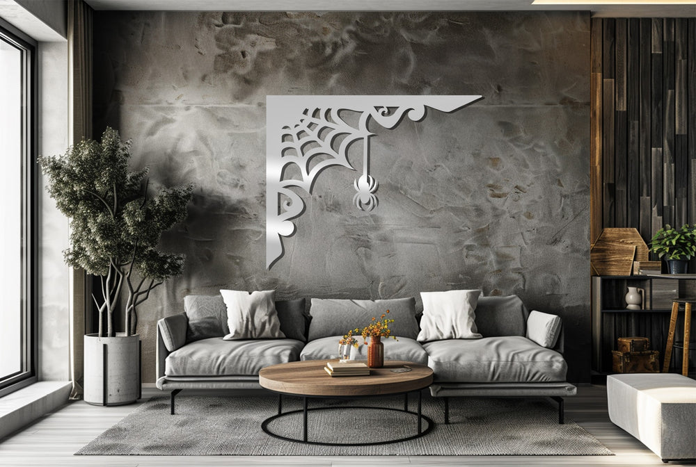 Gothic spider web design for modern interiors