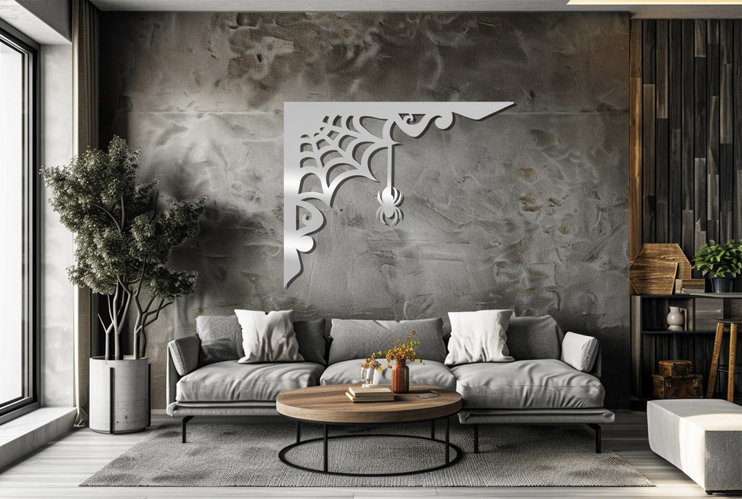 Gothic spider web design for modern interiors