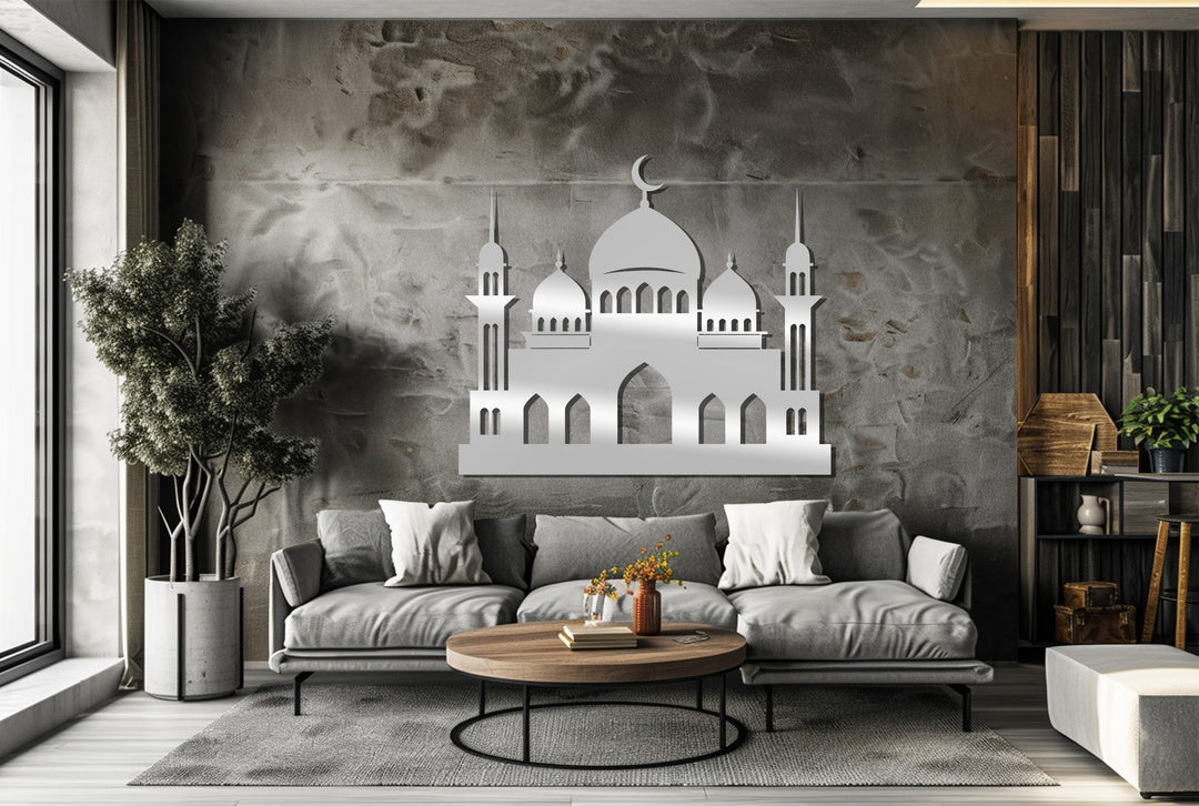 Islamic architectural metal wall decor