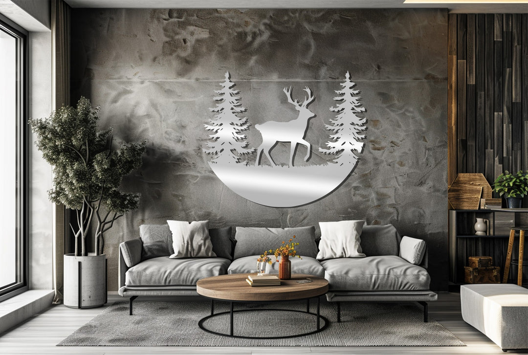 Nature-inspired wildlife wall décor for cabins