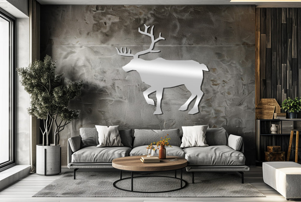 Majestic deer antler design wall hanging