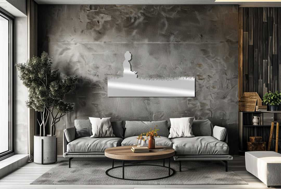 Zen Buddha meditation décor for yoga studios
