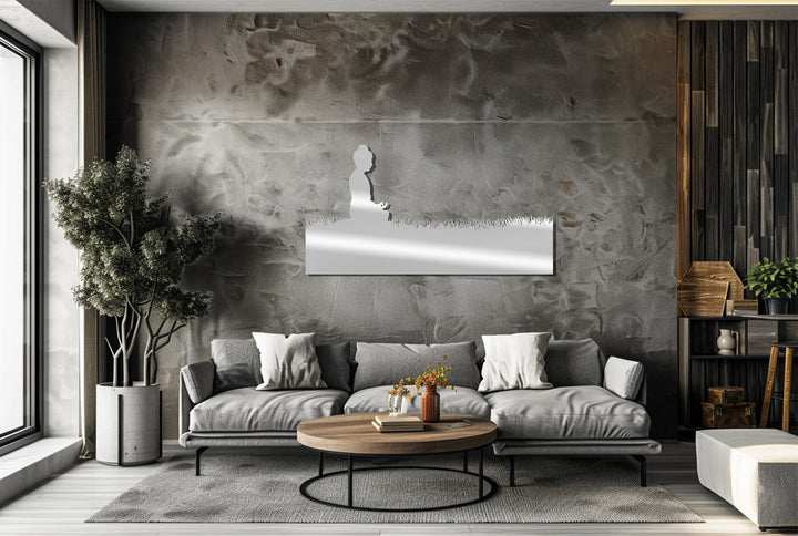 Zen Buddha meditation décor for yoga studios
