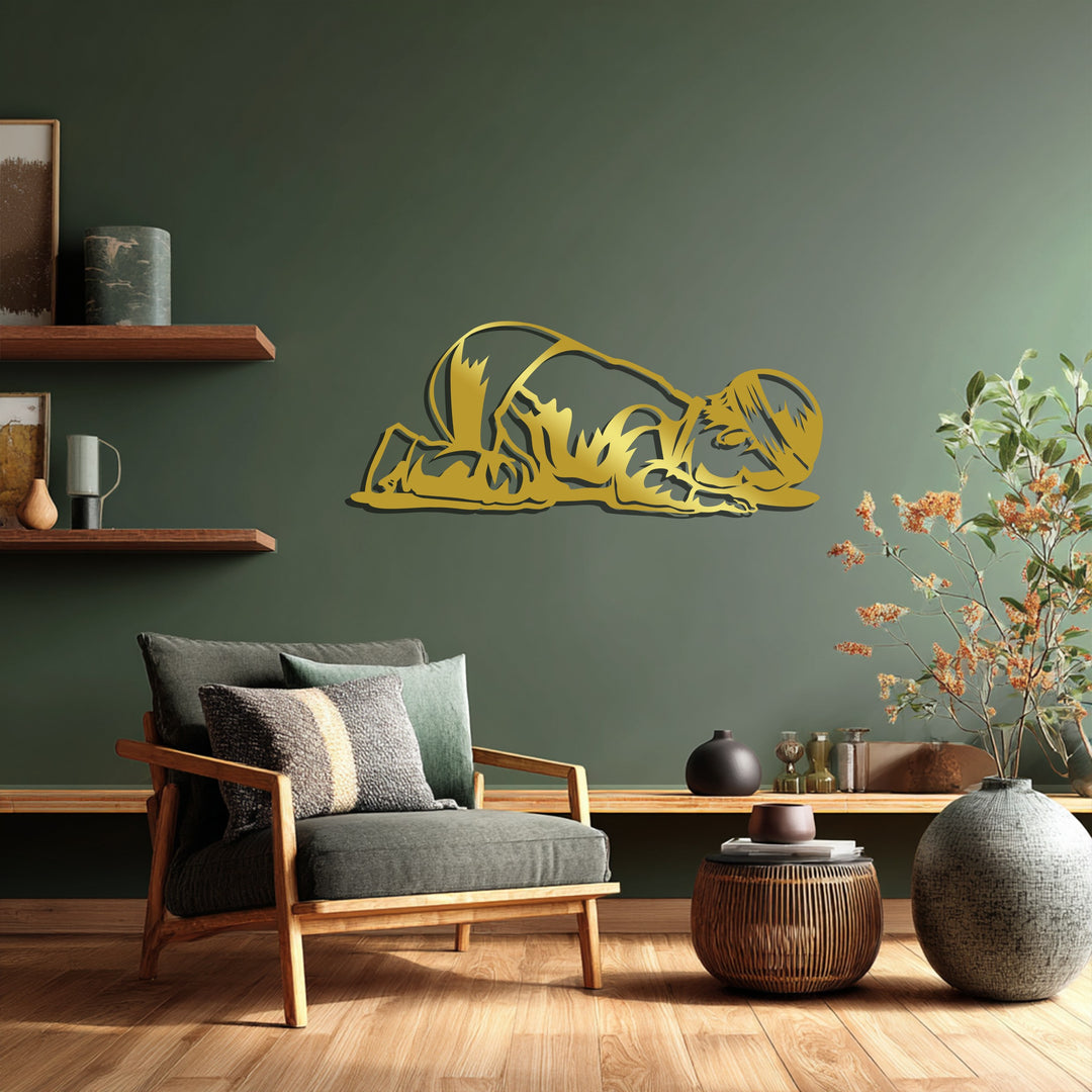 Western-Cowboy-Silhouette – Pferd & Rodeo Metall Wandbilder