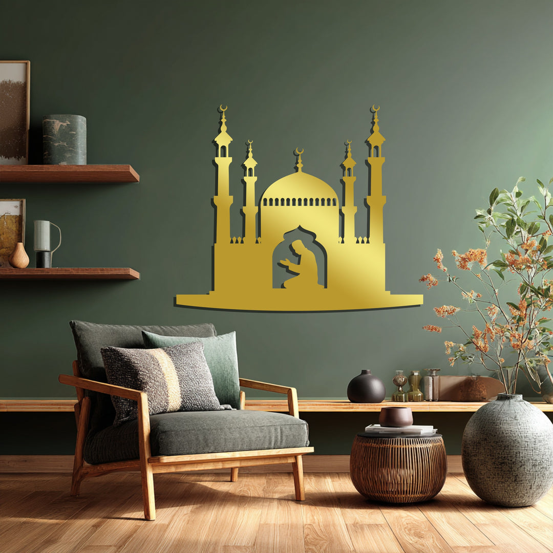 Western-Cowboy-Silhouette – Pferd & Rodeo Metall Wandbilder