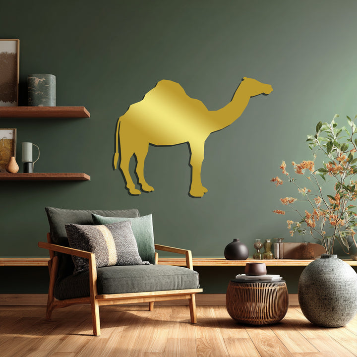 Desert animal metal wall art for exotic home decoration