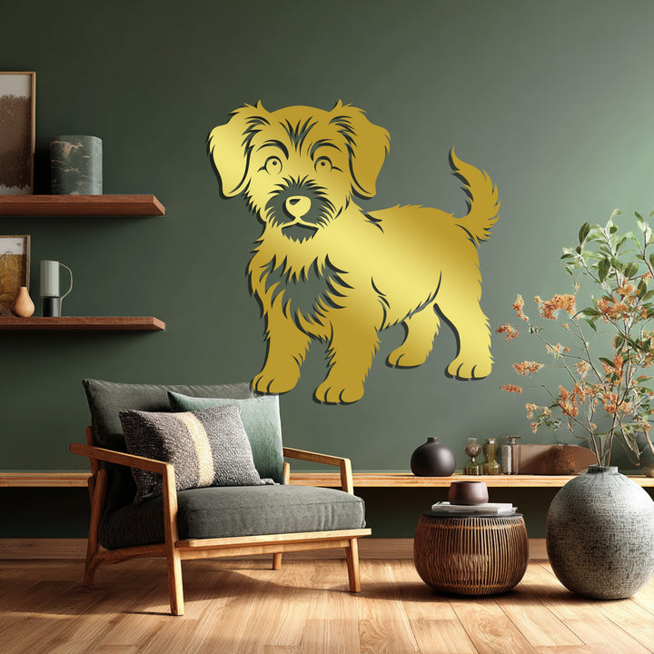 Dog-inspired wall décor for living rooms and bedrooms