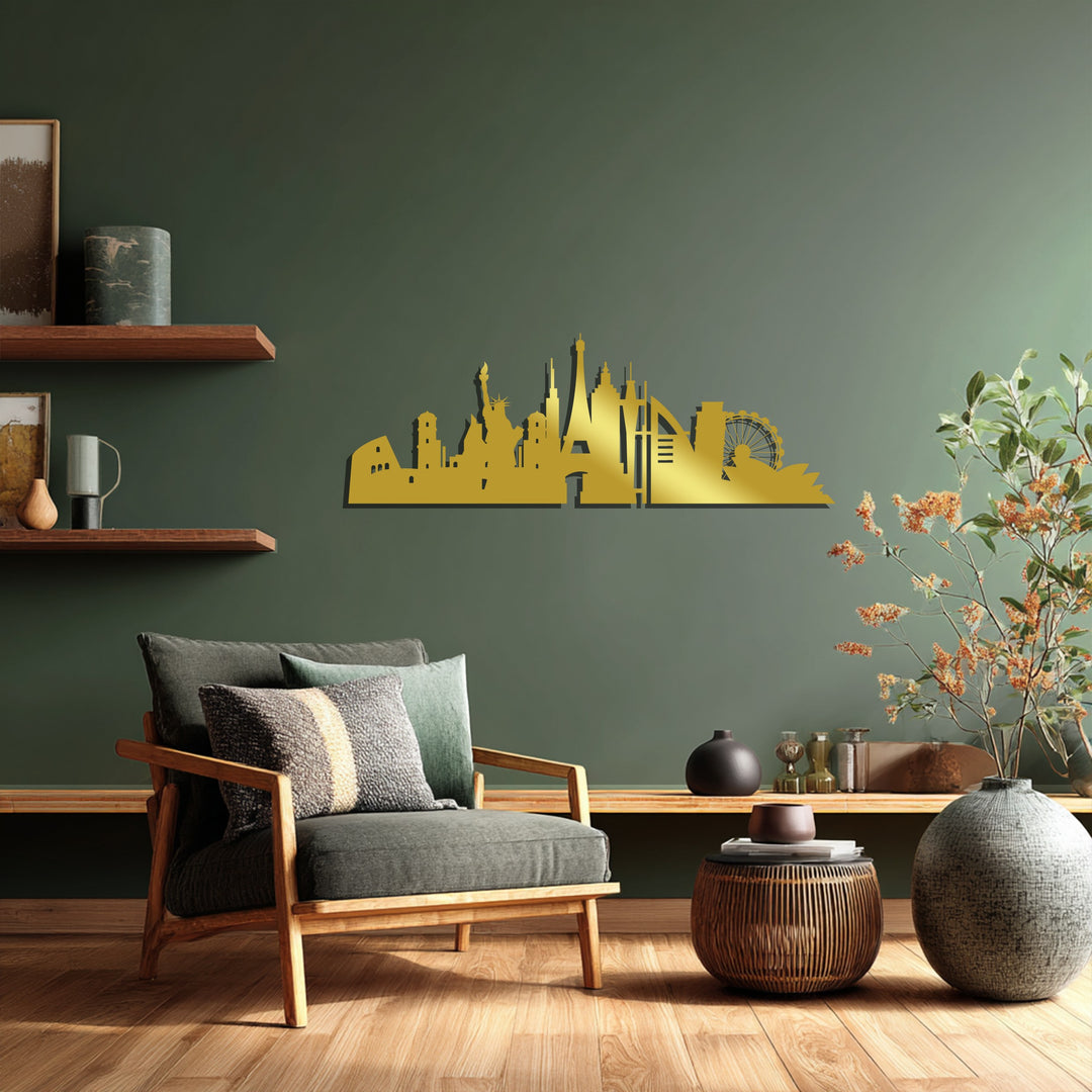 Western-Cowboy-Silhouette – Pferd & Rodeo Metall Wandbilder