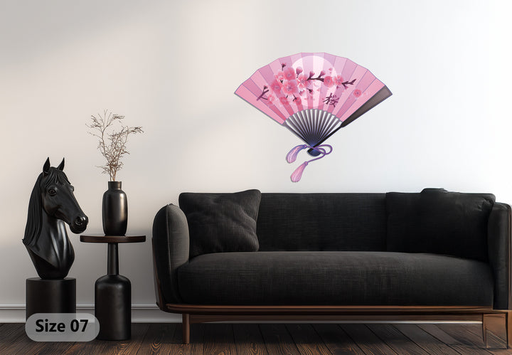 minimalist sakura wall decor
