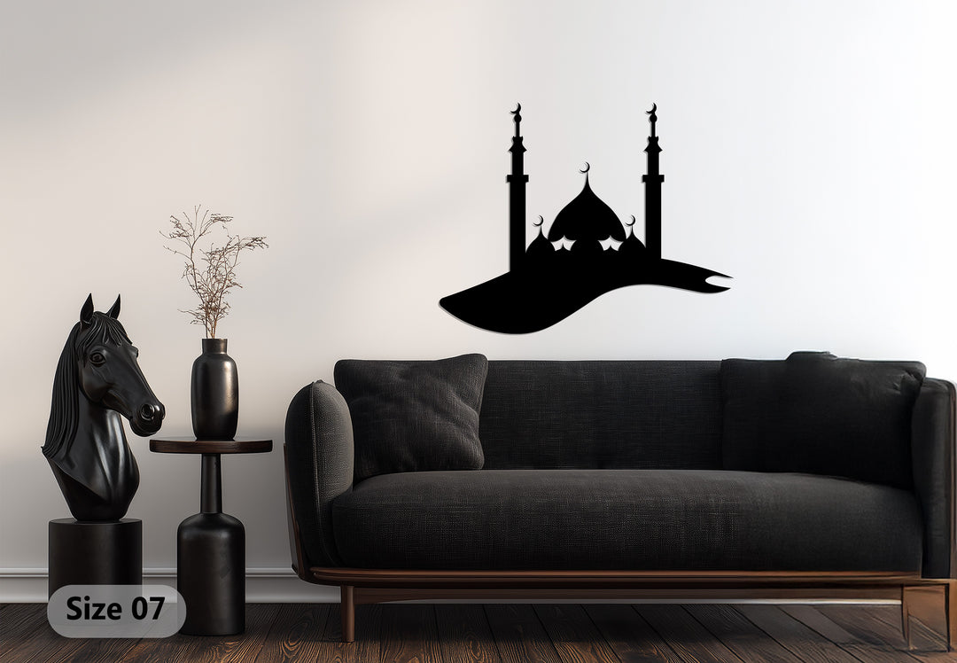 Western-Cowboy-Silhouette – Pferd & Rodeo Metall Wandbilder