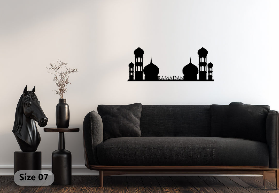 Western-Cowboy-Silhouette – Pferd & Rodeo Metall Wandbilder