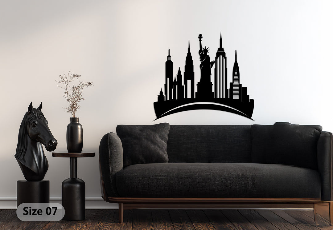 Western-Cowboy-Silhouette – Pferd & Rodeo Metall Wandbilder