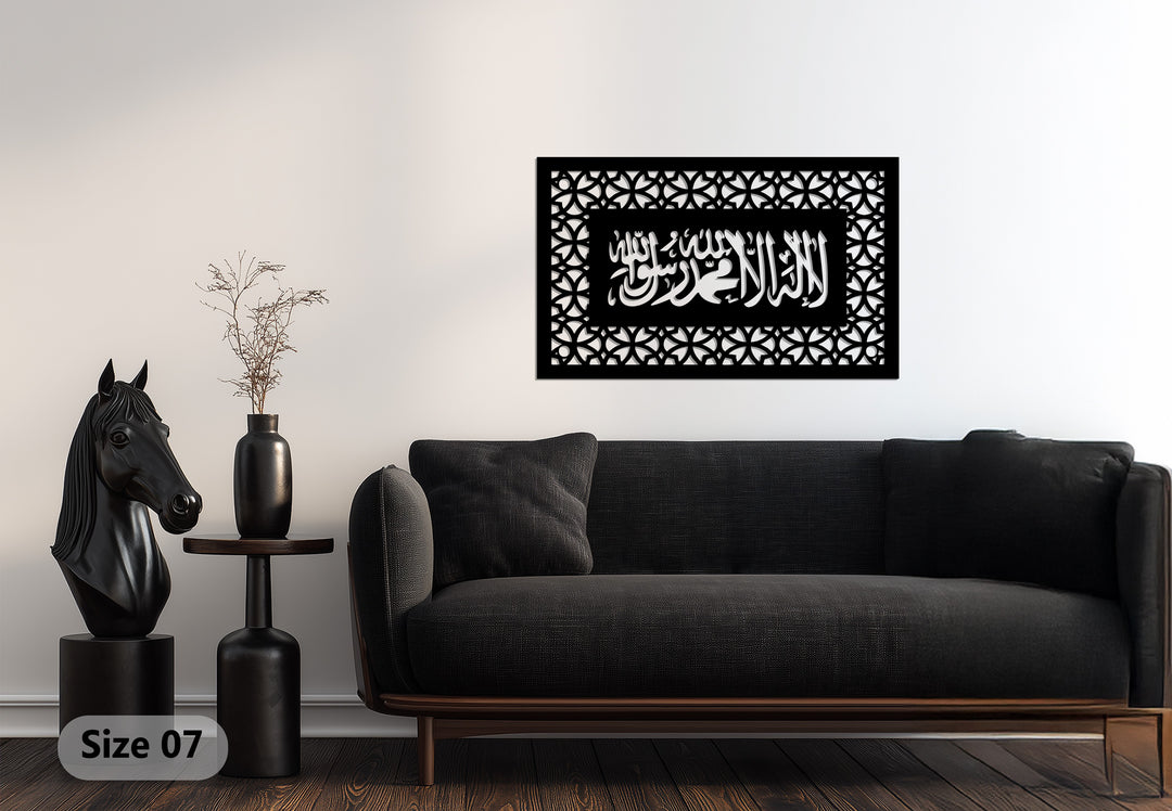 Western-Cowboy-Silhouette – Pferd & Rodeo Metall Wandbilder