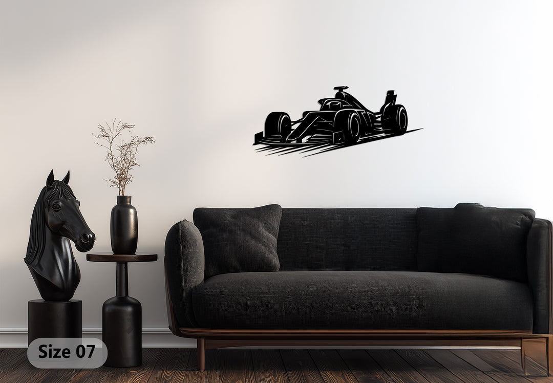 فيلوسيتي شادو – سباقات الفورمولا واحد فن جداري معدني