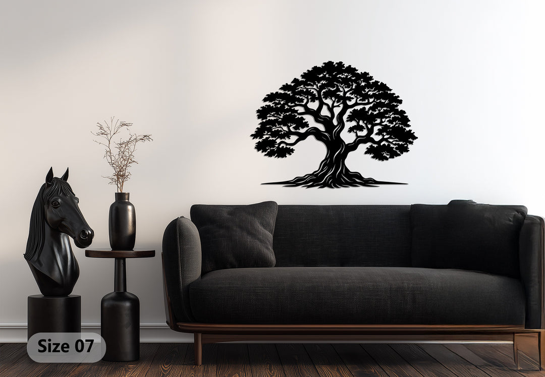 Eternal Roots – Tree of Life Metal Wall Art