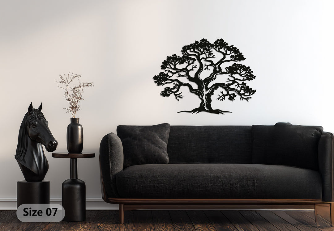 Majestic Tree of Life – Nature Metal Wall Art
