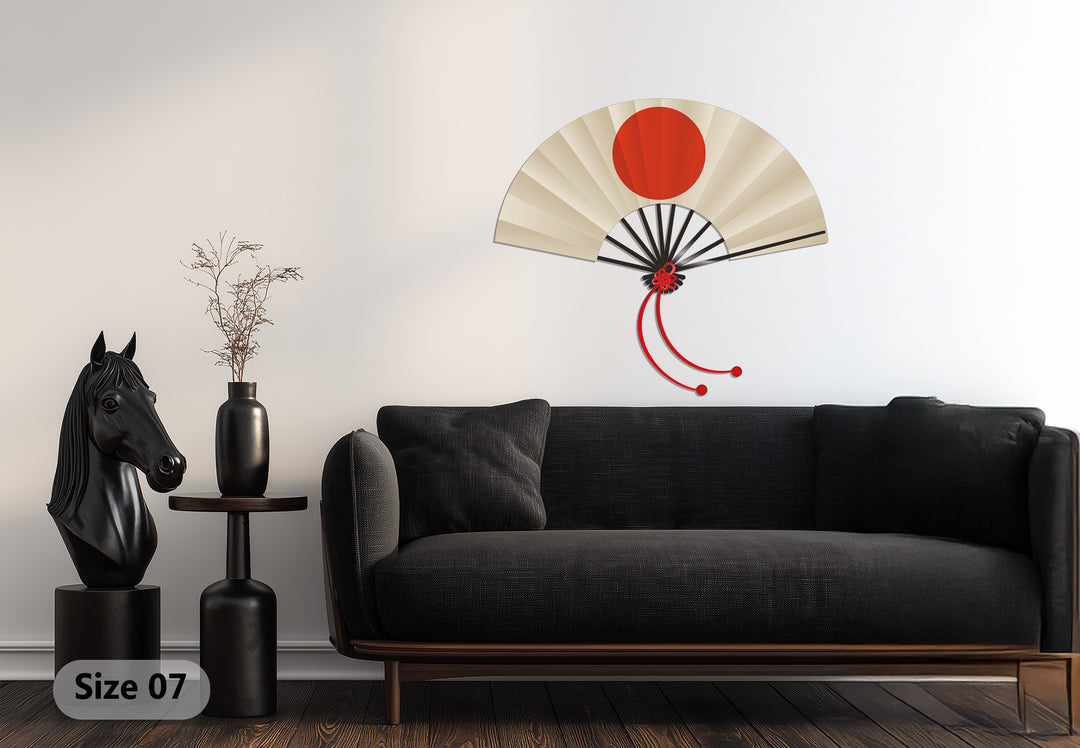 minimalist japanese metal wall art