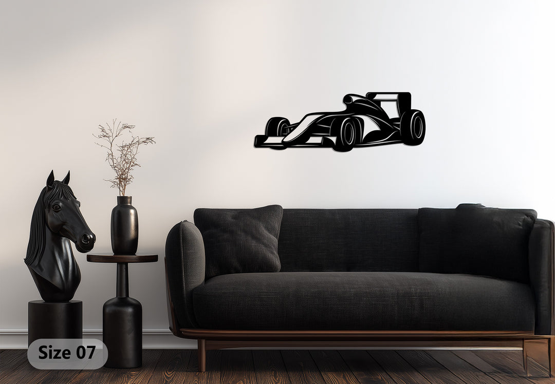 أبيكس ريسر - فورمولا 1 فن جداري معدني