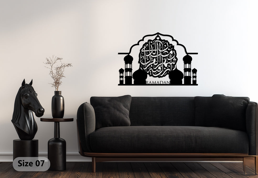 Western-Cowboy-Silhouette – Pferd & Rodeo Metall Wandbilder