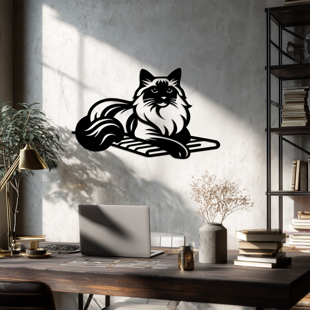 Western-Cowboy-Silhouette – Pferd & Rodeo Metall Wandbilder