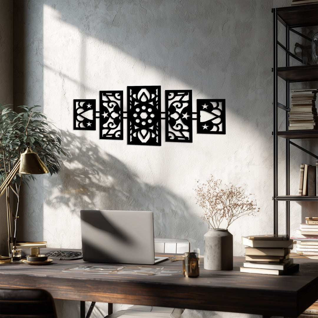 Prayer room Islamic metal wall art