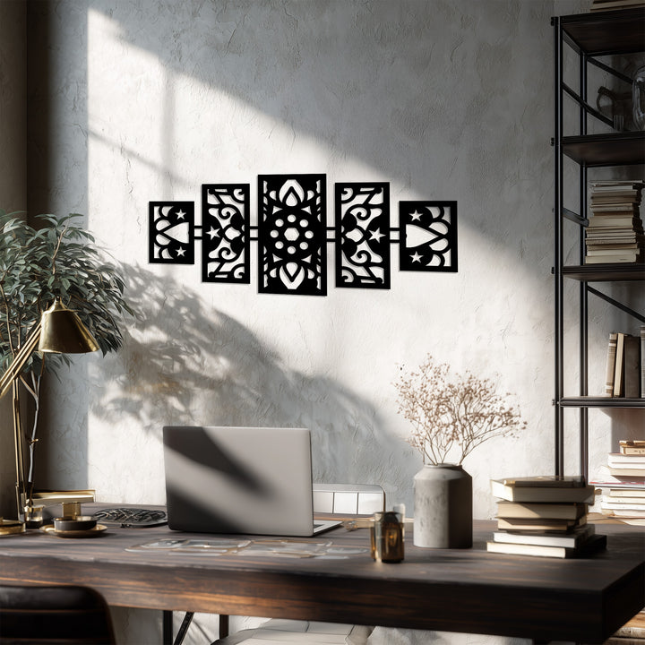 Prayer room Islamic metal wall art