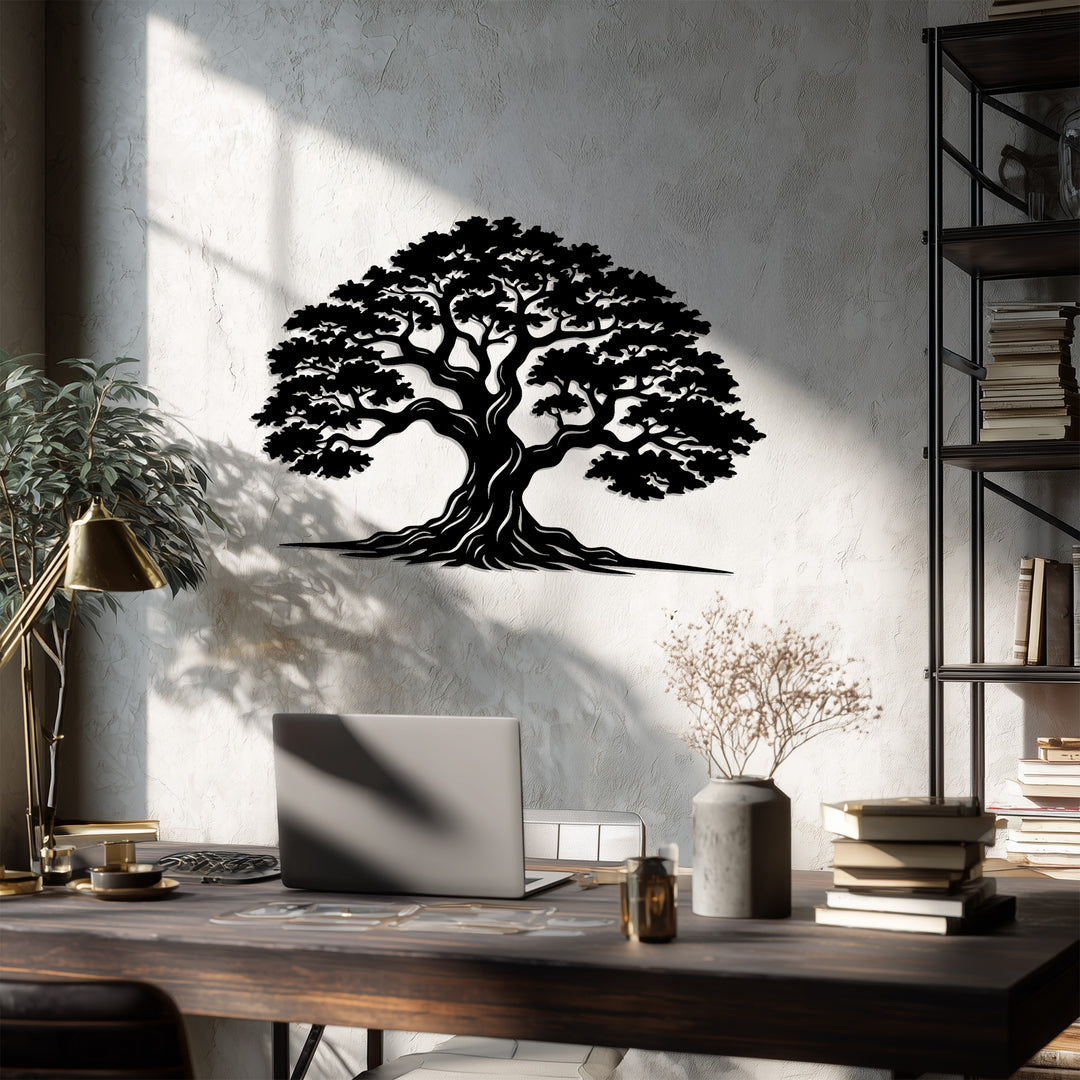 Eternal Roots – Tree of Life Metal Wall Art