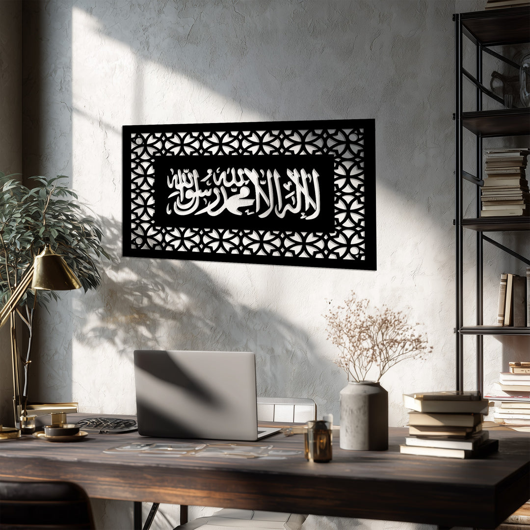 Western-Cowboy-Silhouette – Pferd & Rodeo Metall Wandbilder