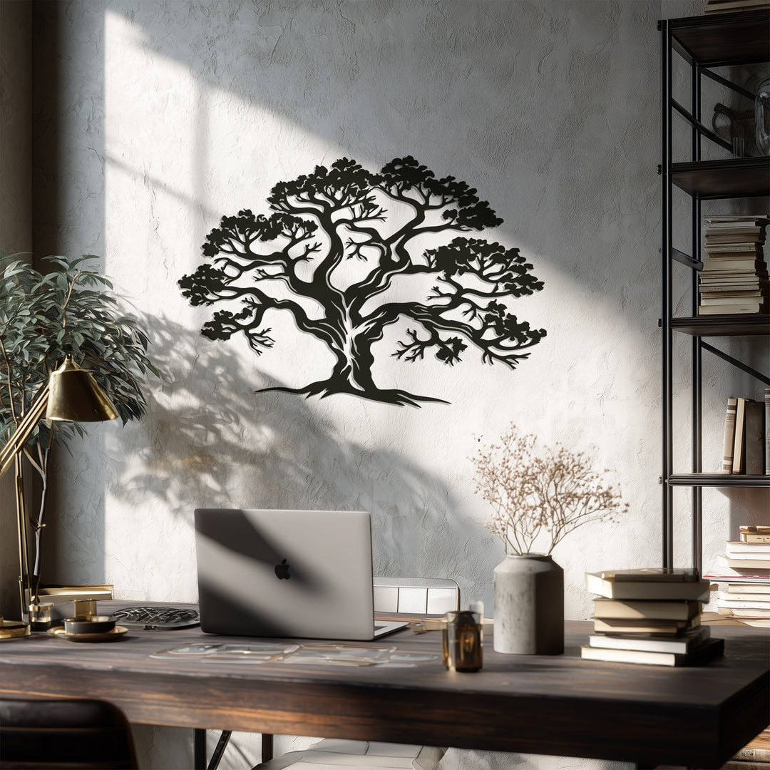 Majestic Tree of Life – Nature Metal Wall Art
