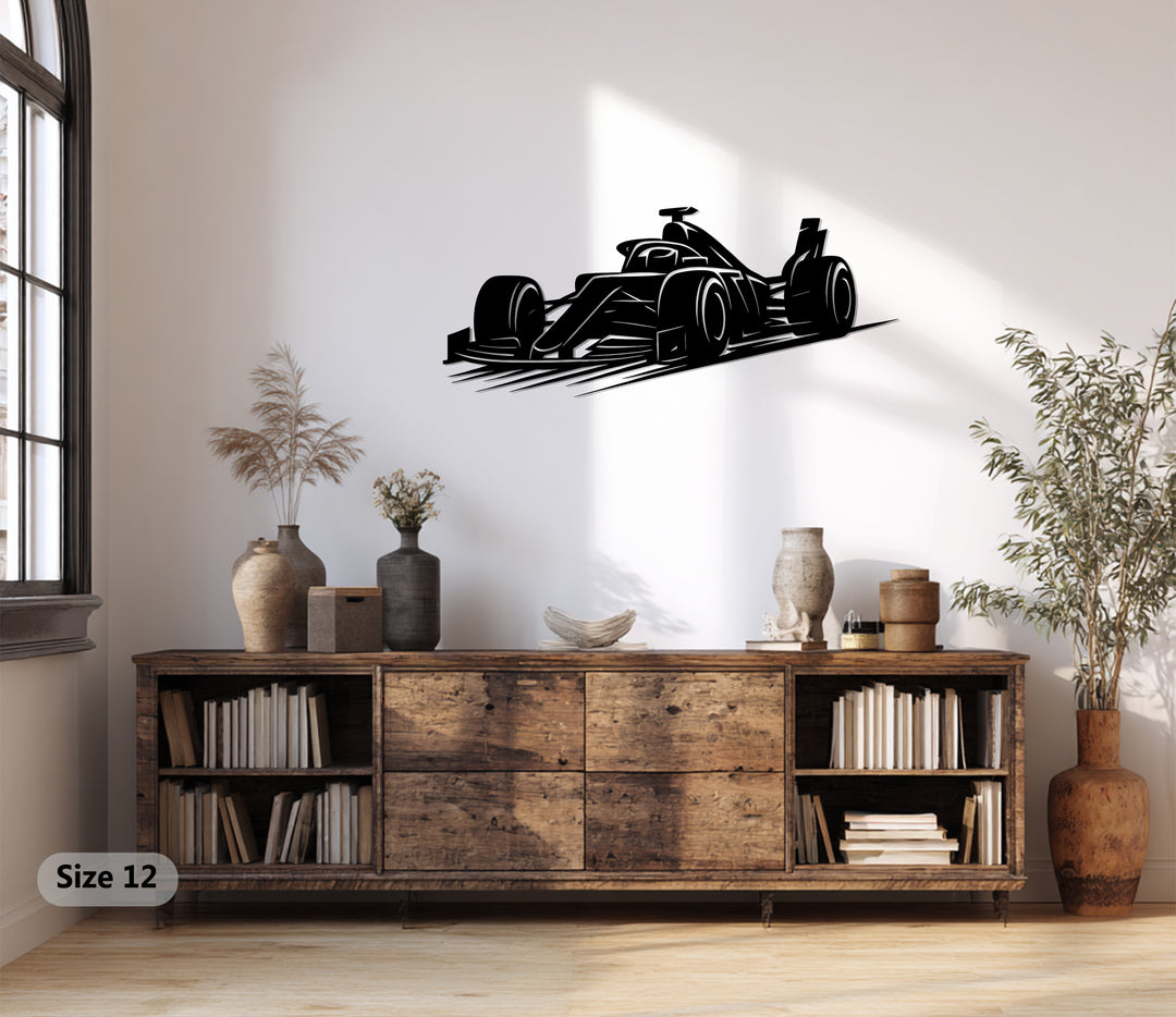 فيلوسيتي شادو – سباقات الفورمولا واحد فن جداري معدني