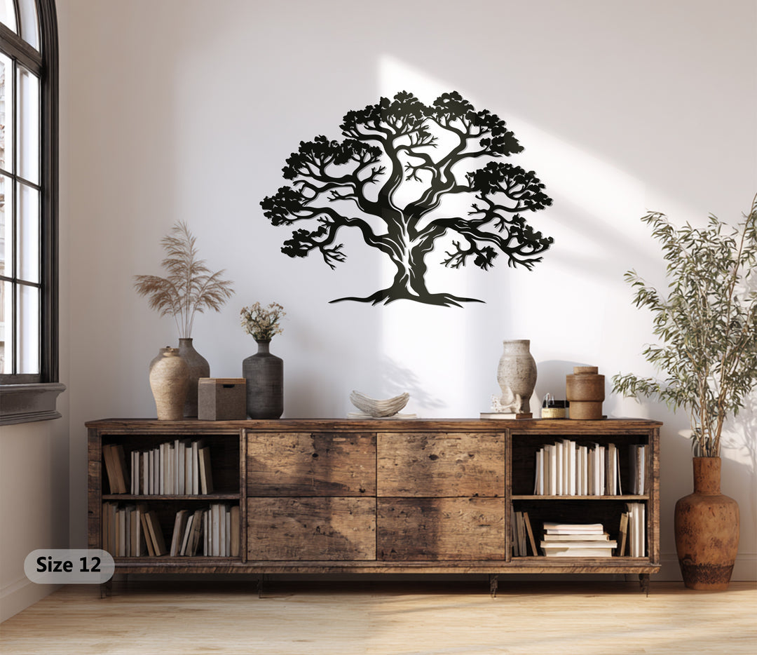 Majestic Tree of Life – Nature Metal Wall Art