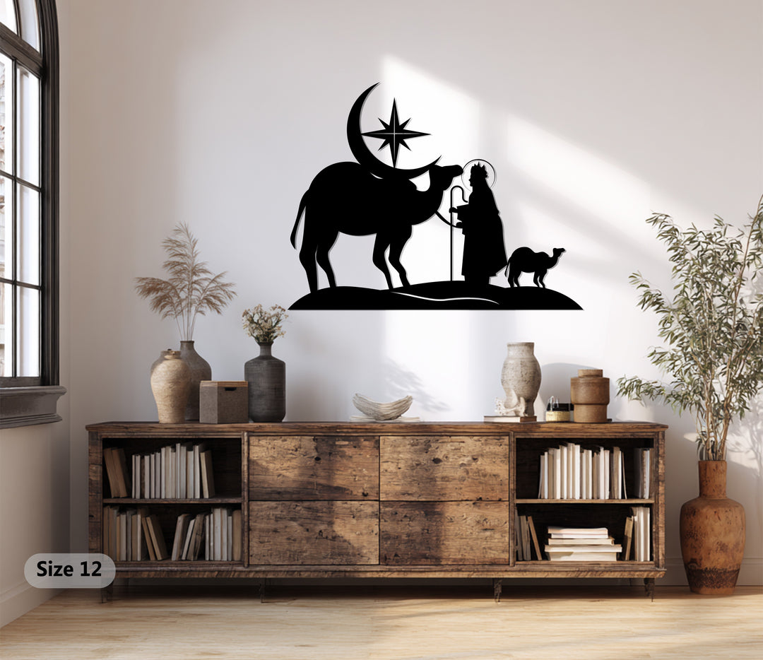 رحلة مصحوبة بمرشدين - ميلاد الملوك الثلاثة فن جداري معدني