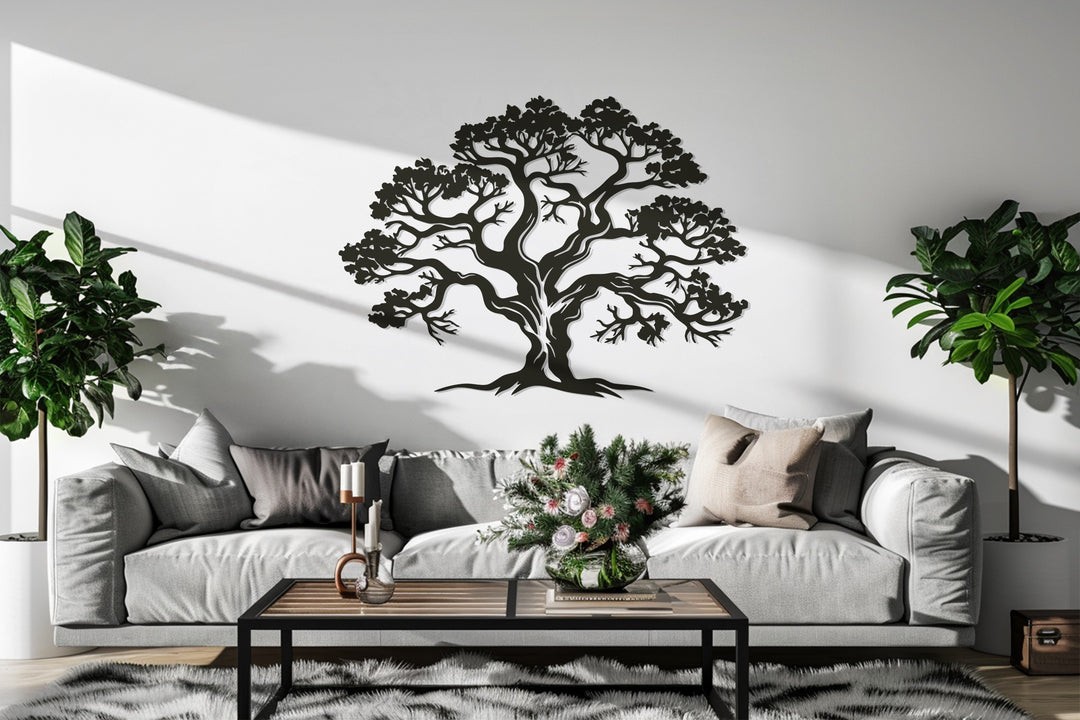 Majestic Tree of Life – Nature Metal Wall Art