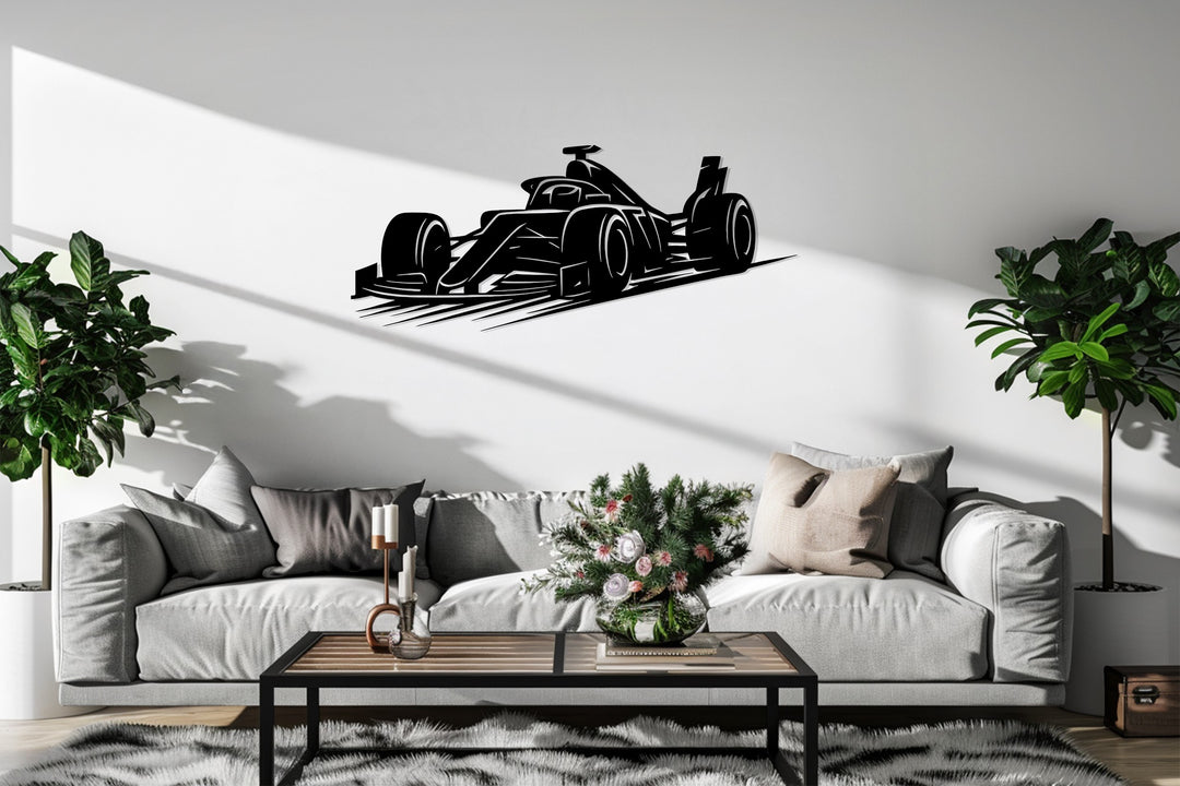 فيلوسيتي شادو – سباقات الفورمولا واحد فن جداري معدني