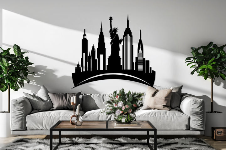 City lover metal wall art
